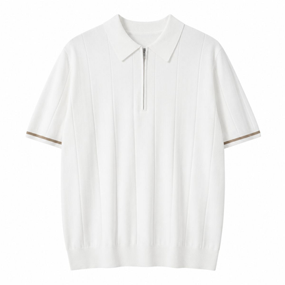 Valmere Reißverschluss-Poloshirt