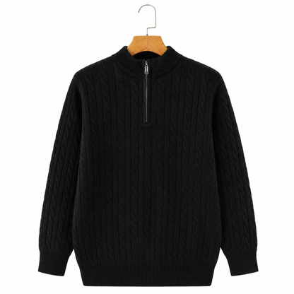 Halton Kaschmir-Half-Zip-Pullover